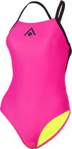 Aquasphere Essential Fly Back - Badpak - Dames - Roze/Zwart - 42