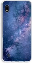 Case Company® - Galaxy A10 hoesje - Nebula - Soft Case / Cover - Bescherming aan alle Kanten - Zijkanten Transparant - Bescherming Over de Schermrand - Back Cover