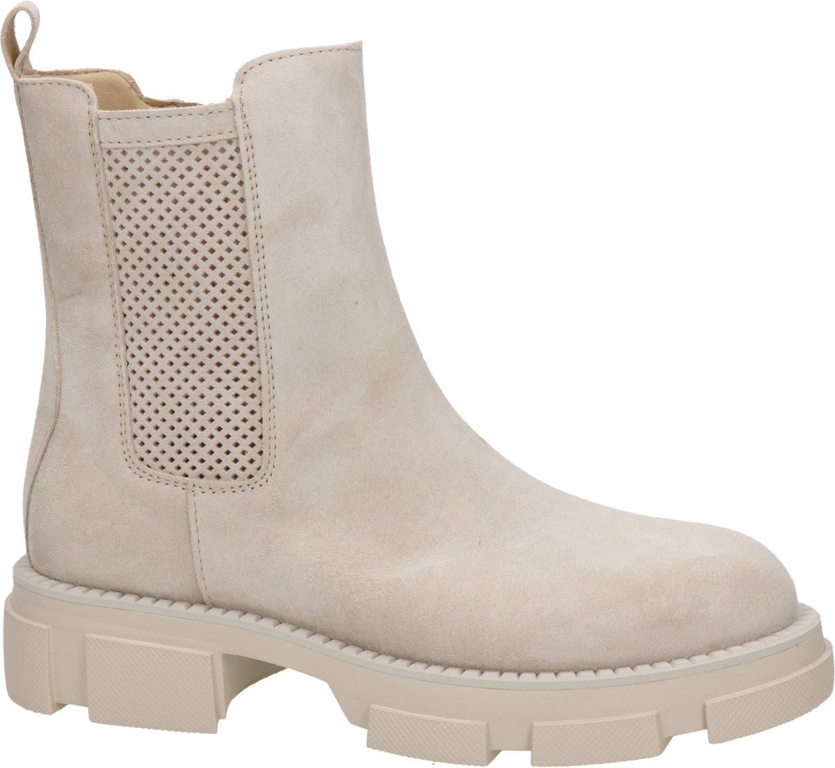 Alpe dames Chelsea boots - Off White - Maat 37