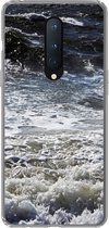 Geschikt voor OnePlus 8 hoesje - Noordzee - Water - Golven - Siliconen Telefoonhoesje