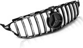 Grill MERCEDES W205 14-18 SPORT GLANZEND ZWART CHROOM