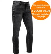 Brams Paris - Heren Jeans - Lengte 32 - Skinny Fit - Stretch  - Marcel - C93 - Dark Grey
