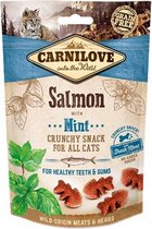 Carnilove Crunchy Snack Salmon Mint 50gr