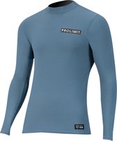 Prolimit - UV-rashguard voor mannen - Lange mouw - Logo - Navy - maat XS