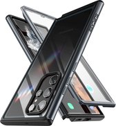 Supcase UB Edge Hoesje met screenprotector Samsung S22 Ultra - Zwart
