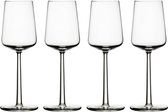Iittala Essence - Wijnglazen Witte Wijn – Vaatwasserbestendig - Transparant - 33 cl – Set van 4 Glazen