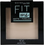 Maybelline Fit Me Matte & Poreless - 105 Natural - Gezichtspoeder