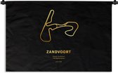Wandkleed - Wanddoek - F1 - Zandvoort - Circuit - 120x80 cm - Wandtapijt - Cadeau voor man