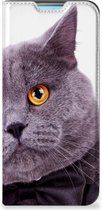 Flipcover Xiaomi Redmi 10 Telefoonhoesje Kat