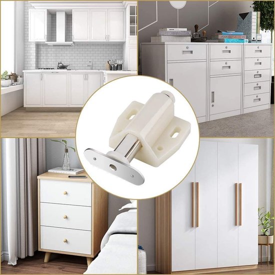 Jiayi Deurmagneten Voor Kastdeur, 16 Stuks, Sterke Magneetsluiting Kast Schuifladen Magneet Deursluiter Deurmagneet Meubels Kastmagneet Zelfklevend Schuifdeur Deursluiting 688818458