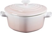 Le Creuset - Mini cocotte - Hart in Aardewerk - Roze
