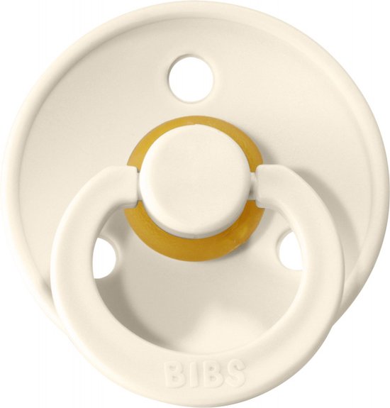 Bibs fopspeen - maat 3 18-24 maanden - 1 stuk - ivory van BIBS — afbeelding 2