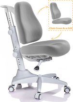 Mealux Match - Bureaustoel Voor Kinderen - Children's chair - Ergonomisch, Verrijdbaar En In Hoogte Verstelbaar