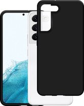 Cazy Soft TPU Hoesje geschikt voor Samsung Galaxy S22+ - Zwart