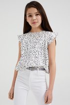 WE Fashion Meisjes blouse met dessin