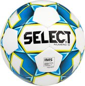 Select Numero 10 Wedstrijdbal - Wit / Lichtblauw / Zwart