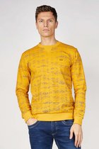 Gabbiano Trui Sweater 772578  Mustard Yellow 806 Mannen Maat - XXL
