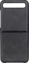 Mobigear Hoesje geschikt voor Samsung Galaxy Z Flip Telefoonhoesje | Mobigear Excellent Backcover | Galaxy Z Flip Case | Back Cover - Zwart