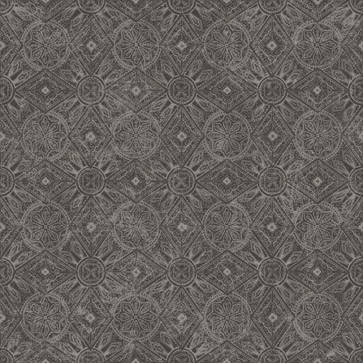 Bazaar - Klassiek - Behang - Muurdecoratie - Wanddecoratie - Vliesbehang - Zwart - 0,53 x 10 M.