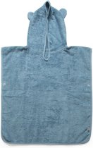 Kinder poncho - powder blue