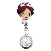 Horloge-Verpleegster-Clair-Zuster-Nurse-Charme Bijoux