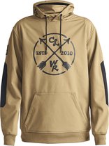 ColourWear Est. 2010 Hoodie - Anorak - Unisex - Licht Bruin - Maat XL