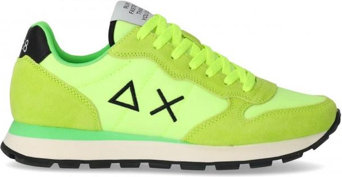 Fluo Gele SUN68 Sneakers Tom Solid Nylon