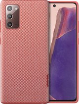 Origineel Samsung Galaxy Note 20 Hoesje Kvadrat Cover Rood