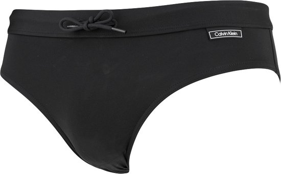 Calvin Klein slip de bain petit logo noir - S