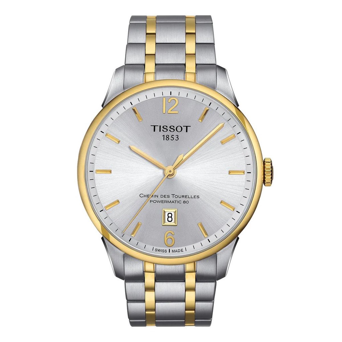 Tissot Chemin Des Tourelles T0994072203700 Horloge - Staal - Multi - Ø 42 mm