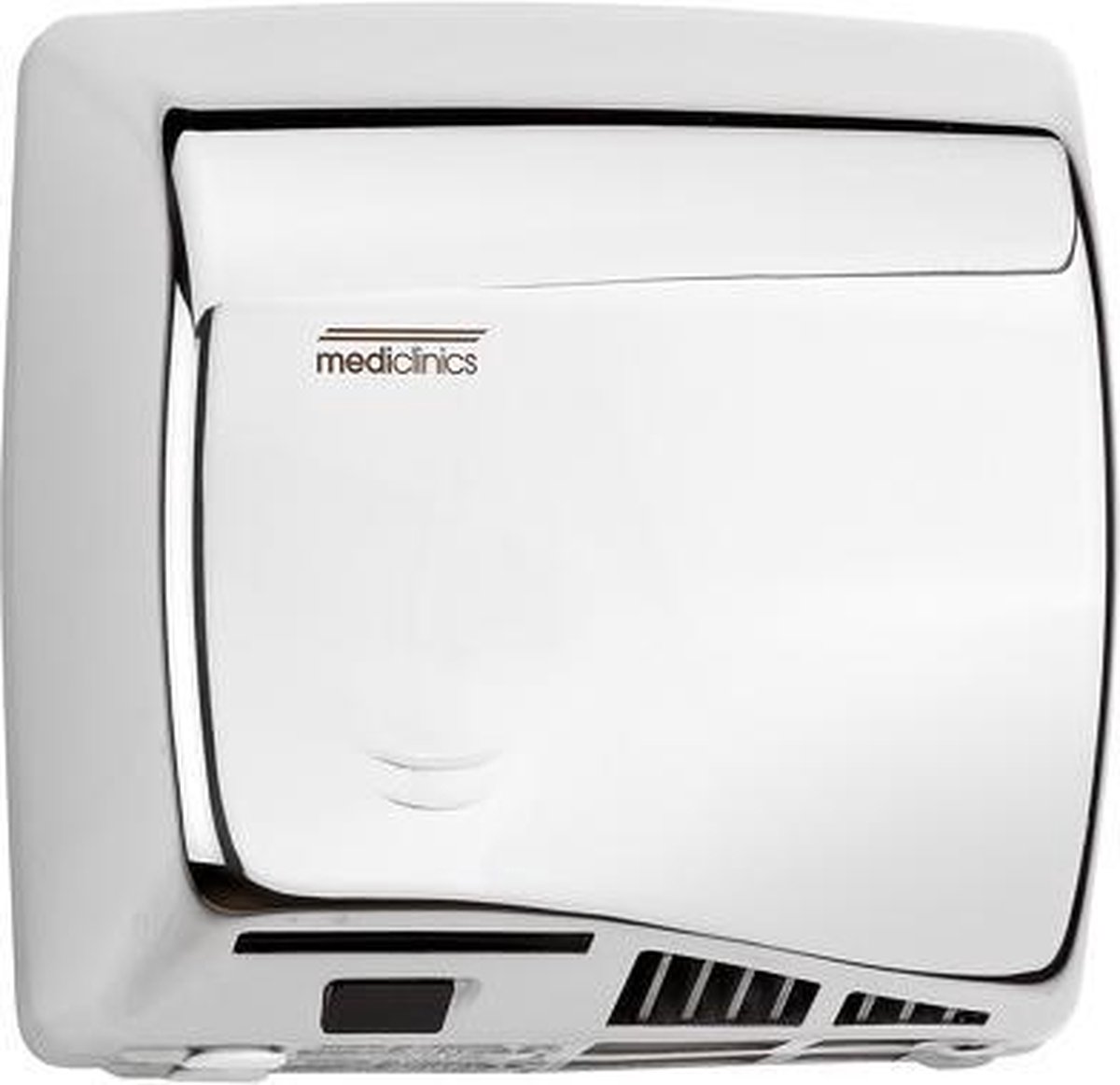 All Care Mediclinics Machflow - Sèche-mains Automatique Puissant 1150W, Acier Inox Brillant, Séchage 10-12s, 67-74 DB - 10