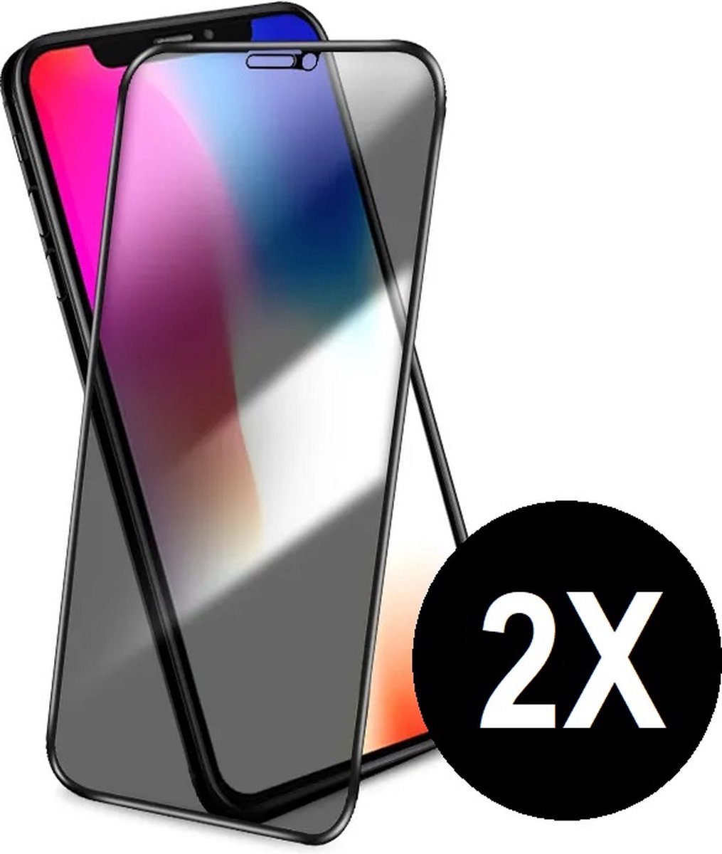 Screenz® - Matte Screenprotector geschikt voor iPhone 12/12 Pro- Tempered glass - Screen protector geschikt voor iPhone 12/12 Pro - Beschermglas - Mat Glasplaatje - 2 stuks