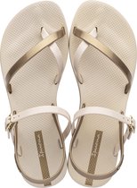 Ipanema Fashion Sandal Slippers Dames - Beige/Gold - Maat 35/36