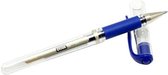 Liquid ink ballpoint pen Uni-Ball Signo Broad UM-153 W Blauw 12 Stuks