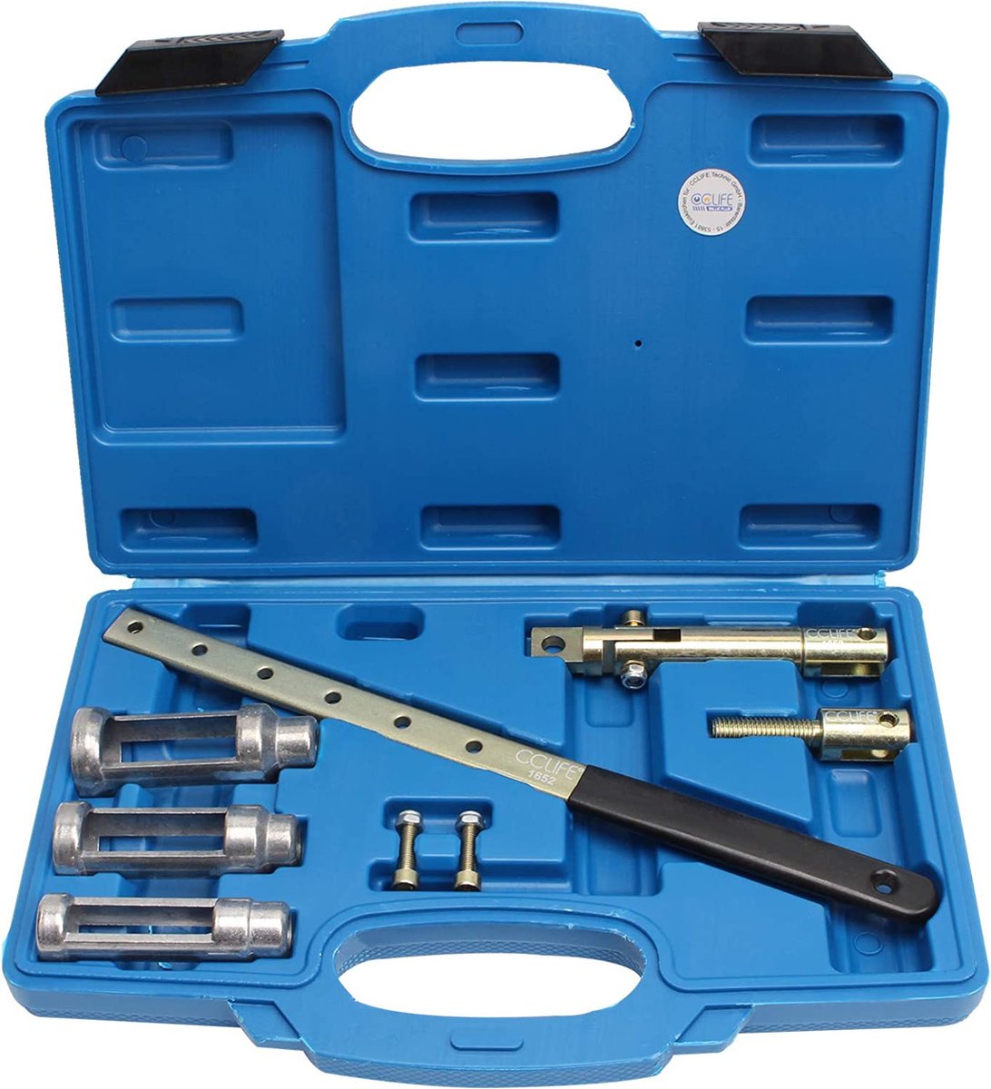CCLIFE - Entielheffer set - Compressor Klepveer - 8 Stuks - Werkbanken & Opbergsystemen - Gereedschapskoffers