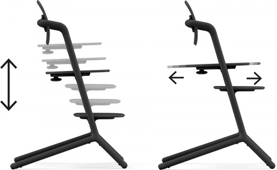 Cybex Lemo Kinderstoel 3-in-1 Set - Stunning Black van Cybex — afbeelding 2