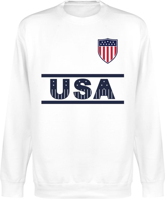 Verenigde Staten Team Sweater - Wit - M