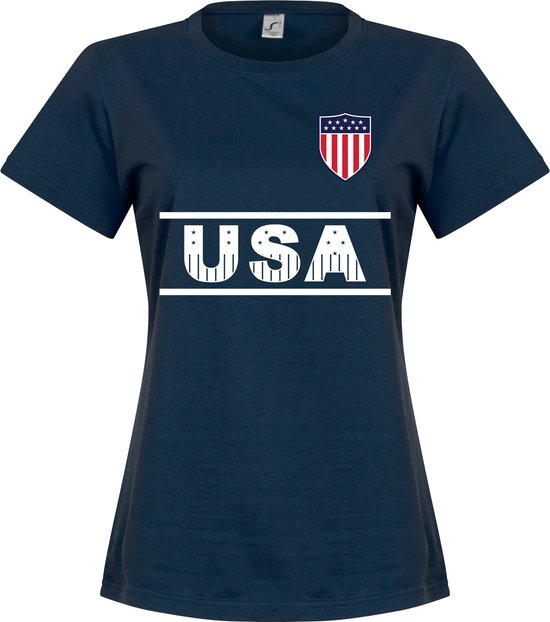 Verenigde Staten Dames Team T-Shirt - Navy - M - 10