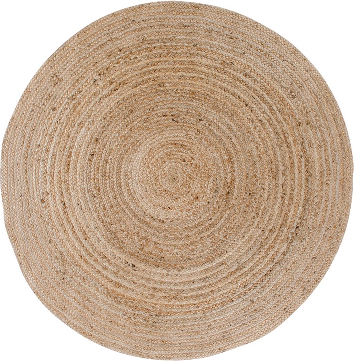 House Nordic Bombay Tapijt - Tapijt van gevlochten jute, natuurlijk Wit