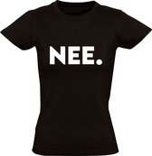 Nee Dames T-shirt | no | nope | kortaf