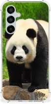 TPU Siliconen Hoesje Geschikt voor Samsung Galaxy A54 GSM Hoesje met doorzichtige rand Panda