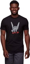 BLACK DIAMOND Rock On Korte Mouwen T-Shirt Heren - Black - XL
