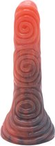 Kiotos Dildo Beast 41 - 21 x 4,3 cm - rouge/rose/vert