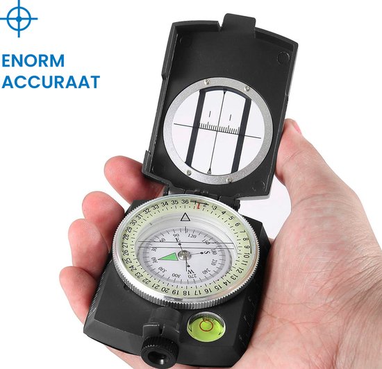 Boussole Militaire YONO - Compass pliable pour Plein air et la