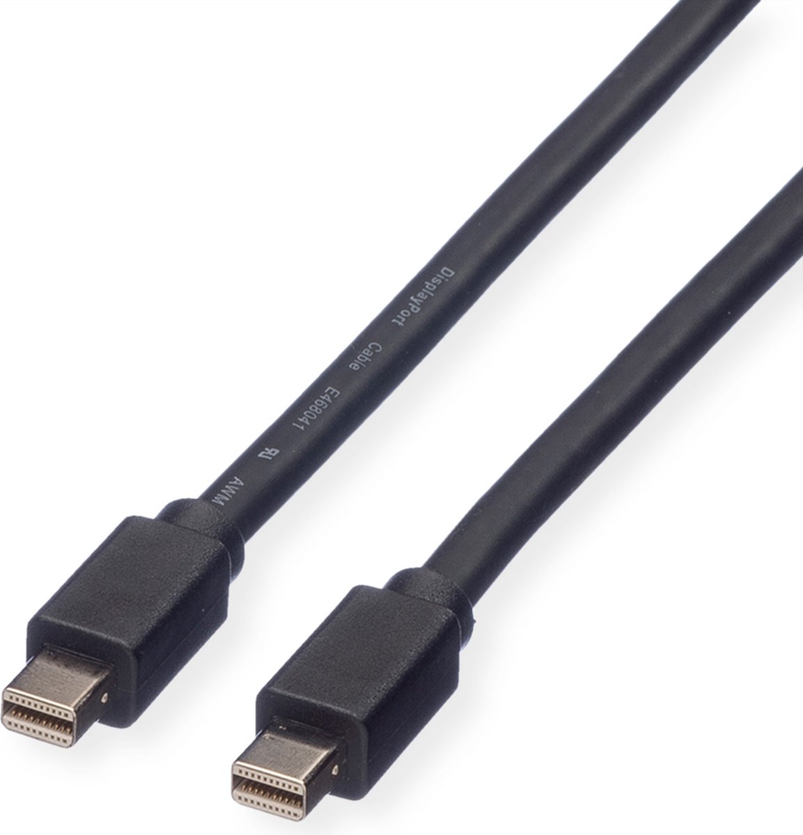 ROLINE DisplayPort kabel, Mini DP M - Mini DP M, zwart, 2 m