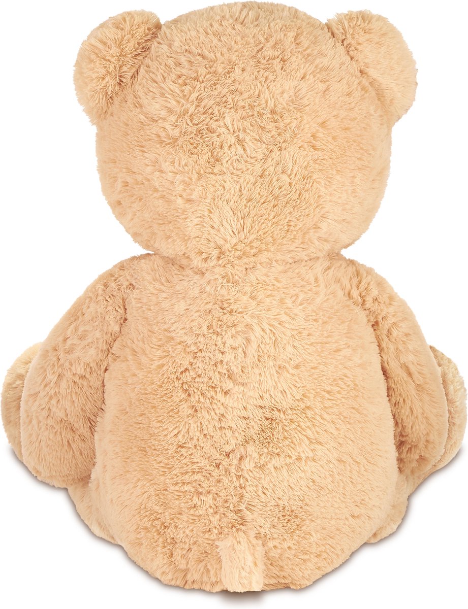 BRUBAKER - Reuze XXL Beige Knuffel Beer - Teddybeer - Pluche - 100cm - Teddybear Groot - Knuffelbeer - Cadeau — afbeelding 5