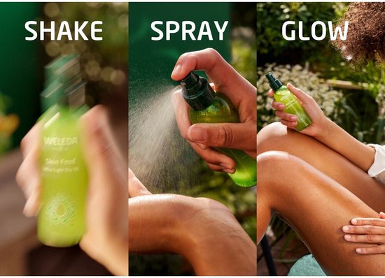 WELEDA Skin Food - Ultra-Light Dry Oil - Hydrateert De Huid & Trekt Snel in - Voor Lichaam En Gezicht - Hydrateert Direct - 100% Natuurlijke Ingrediënten - 100ml