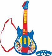 PAT PATROUILLE - Verlichte elektronische gitaar 59cm - Bril en microfoon