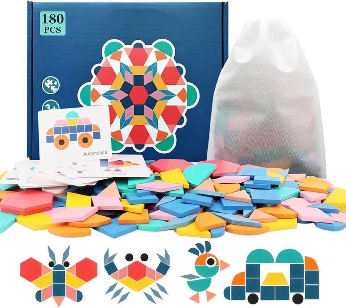 Houten Puzzel Speelgoed - Leerzaam Speelgoed - Baby Puzzel ...