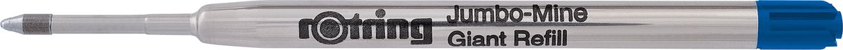 rOtring Jumbo balpenvullingen | Medium penpunt met blauwe inkt | 1 stuk